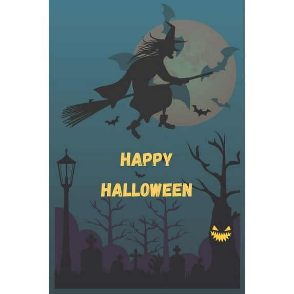 Happy Hallowen: Funny Halloween Color Book For Children's - Halloween Gift for Toddlers beautiful color pages with funny, (Paperback)