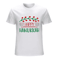 thumbnail image 1 of Happy Hanukkah Family Group Christmas Pajama T-Shirt, 1 of 5