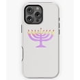 thumbnail image 1 of Happy Hanukkah Jewish Menorah Gift Phone Case for iPhone 16 15 14 13 12 11 Pro Max Creative Art, 1 of 2