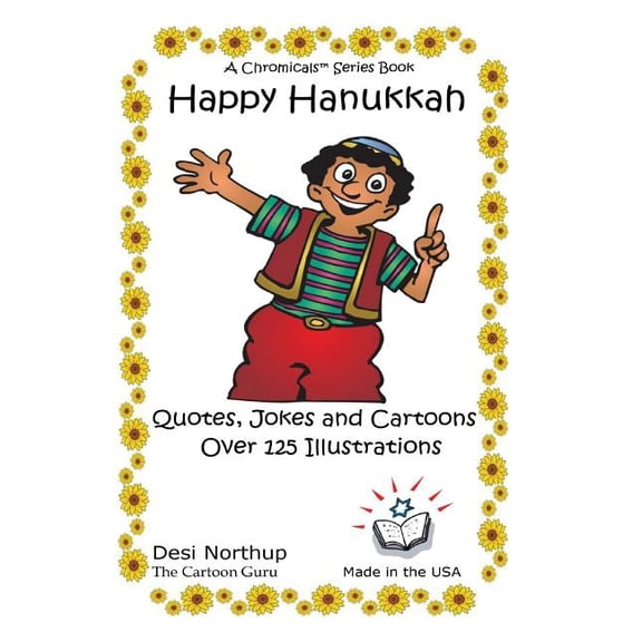 Happy Hanukkah: Jokes & Cartoons in Black and White