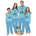 thumbnail image 1 of Happy Hanukkah Matching Family Pajamas Blue, Cotton And Polyester, Family And Dog Size, 1 of 7