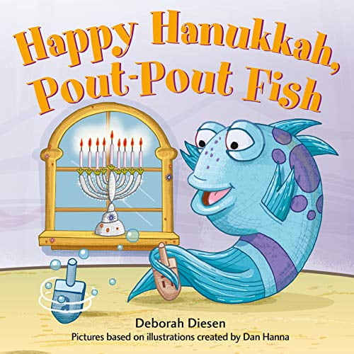 Pre-Owned Happy Hanukkah, Pout-Pout Fish (Board book) 0374309361 9780374309367