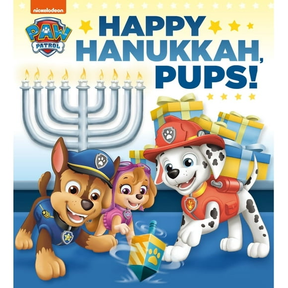 Happy Hanukkah, Pups! (Paw Patrol), (Board Book)