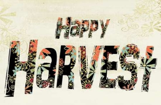 Happy Harvest Canvas Art - Shanni Welsh (12 x 18)