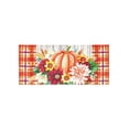 thumbnail image 1 of Happy Harvest Floral Pumpkins Sassafras Switch Mat, 1 of 2