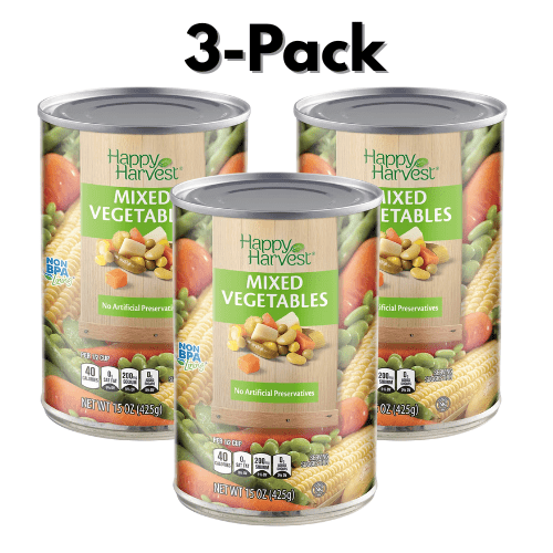 Happy Harvest Mixed Vegetables 3-Pack 15 oz