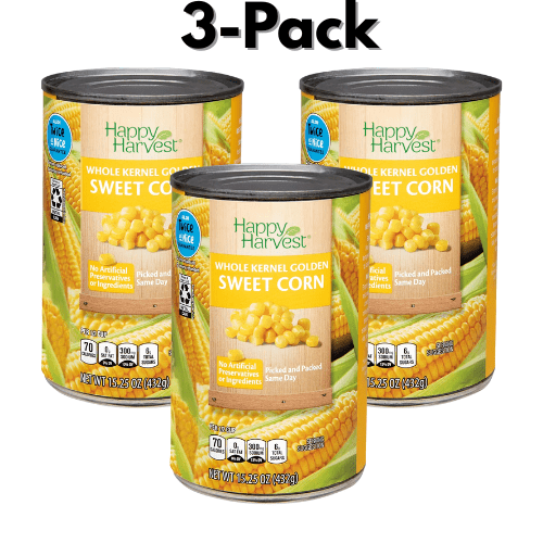 Happy Harvest Whole Kernel Golden Sweet Corn 3-Pack 15.25 oz