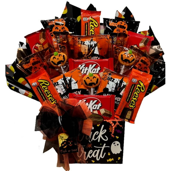 Halloween Gift Basket Happy Haunting for Kids, for Teens