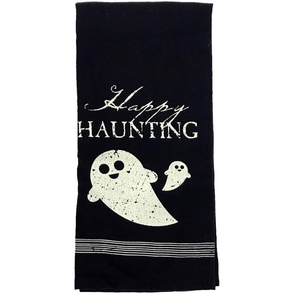 Happy Haunting Towel 15 Inches x 24 Inches
