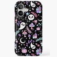 thumbnail image 1 of Happy Haunts Pastel Pattern Universal Phone Case for iPhone 11–17 Pro Max, 1 of 2