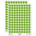 thumbnail image 1 of Happy Hedgehog Doodle 200+ Round Stickers - Light Green - Gloss Finish - 0.50" Size, 1 of 3