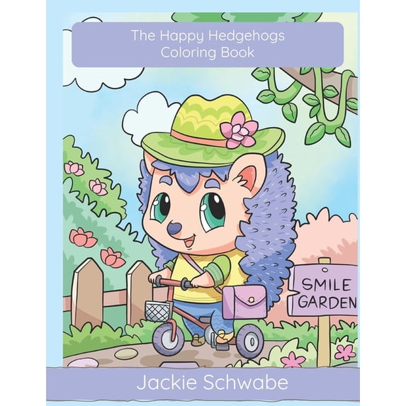 Happy Hedgehogs Coloring Book, (Paperback)