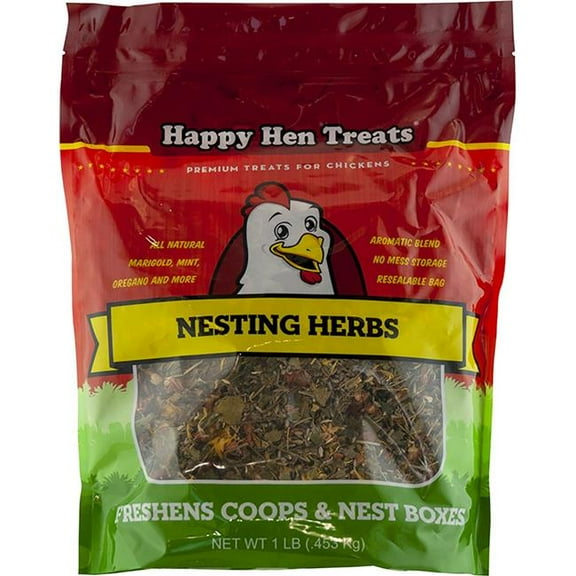 Happy Hen Treats 16 oz All Natural Organic Nesting Herb