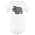 thumbnail image 1 of Happy Hippo Bodysuit Infant -Image by Shutterstock,  Newborn, 1 of 4