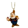 thumbnail image 1 of Happy Holding Gem Dwarf PVC Keychain Dangler Charm Figure Figurine Snow White 2”, 1 of 1