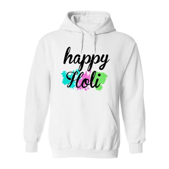 Happy Holi! Hoodie Women -SPIdeals Designs, Female 3X-Large