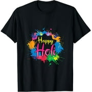 Happy Holi India Hindu Spring Holi Festival Of Colors T-Shirt