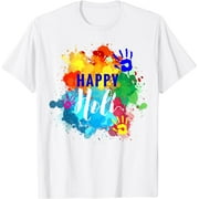 Happy Holi T-Shirt Colors India Hindu Spring T-Shirt