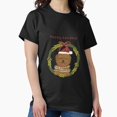 thumbnail image 1 of Happy Holidays Christmas Dog, Funny Pet Lover Themed Art Design - New Arrival G30530 Unisex T-Shirt, Up to Size 5XL, 1 of 2