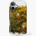 thumbnail image 1 of Happy Holidays Christmas Tree Phone Case 17 16 15 14 13 12 11 Pro Max, 1 of 2
