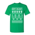 thumbnail image 1 of Happy Holidays DT Adult T-Shirt Tee, 1 of 2