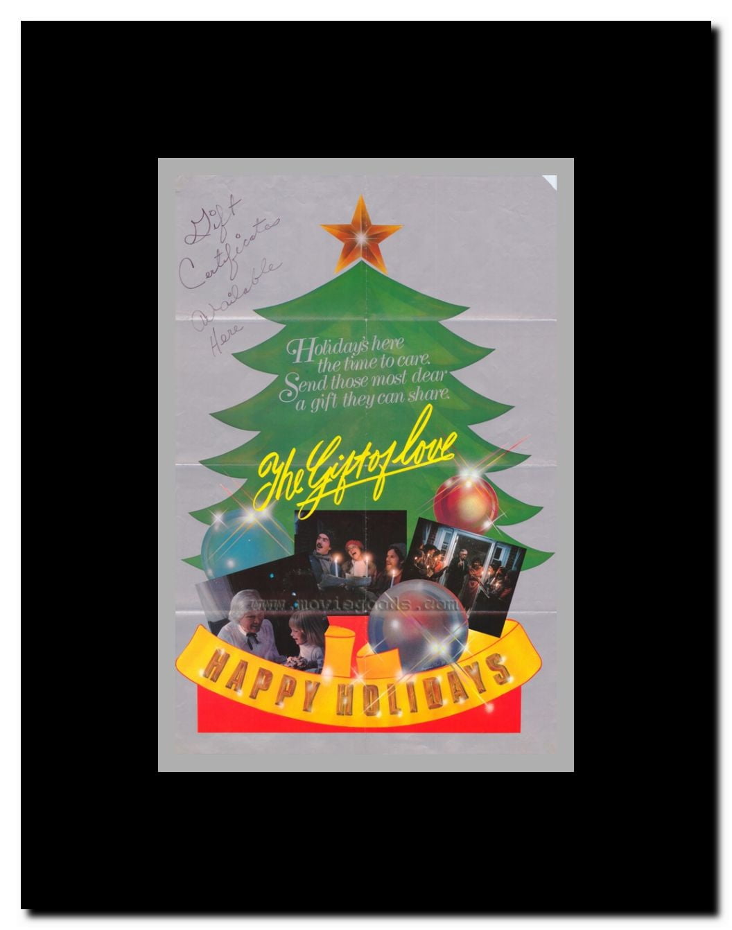 Happy Holidays Framed Movie Poster