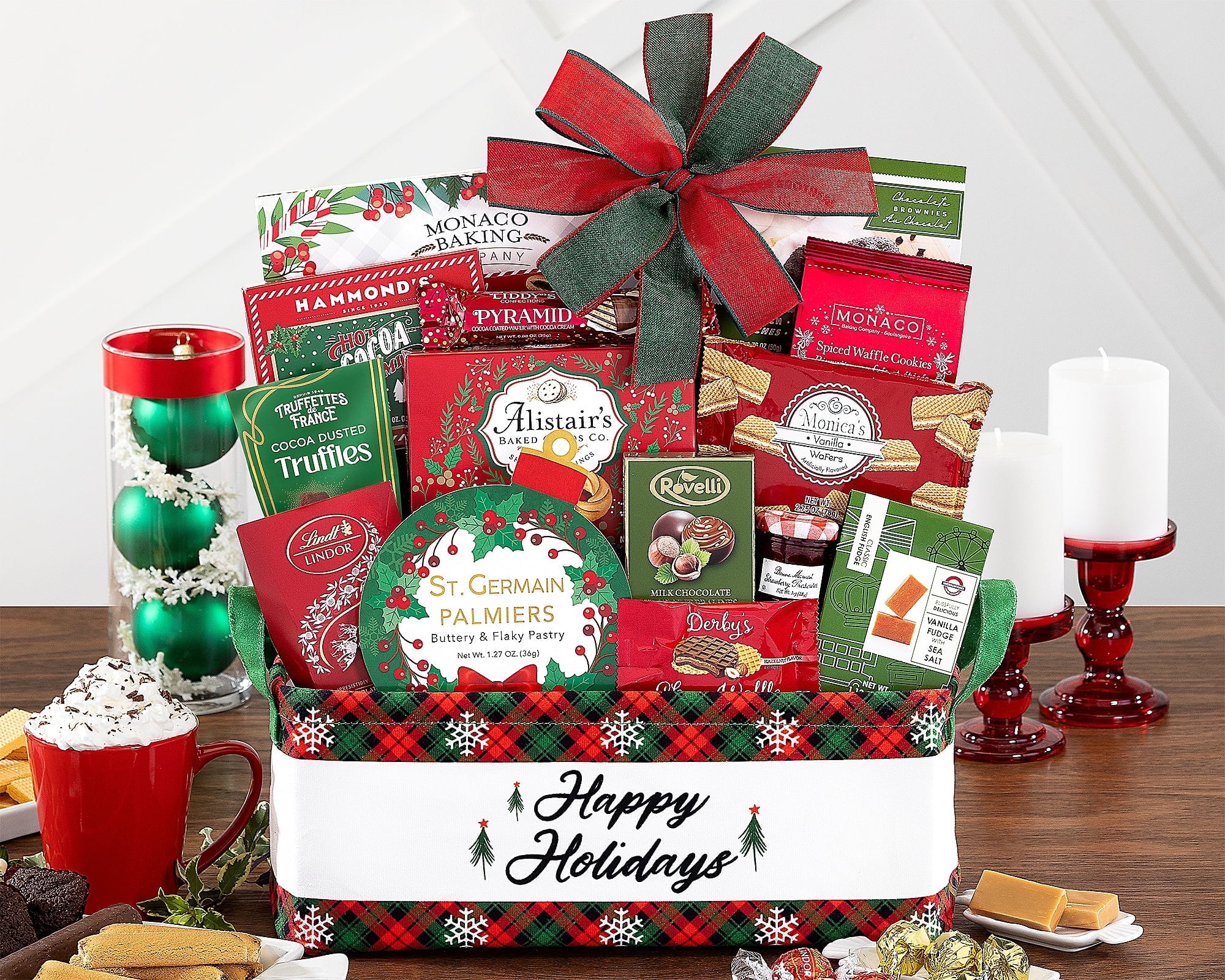 Happy Holidays Gift Basket