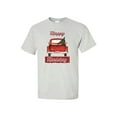 thumbnail image 1 of Happy Holidays Holly Jolly Truck Christmas Short Sleeve T-shirt-Ash-xxxl, 1 of 4