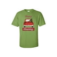 thumbnail image 1 of Happy Holidays Holly Jolly Truck Christmas Short Sleeve T-shirt-Kiwi-xxxl, 1 of 4