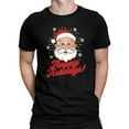 thumbnail image 1 of Happy Holidays Santa - Festive T-shirt Men's, 1 of 3