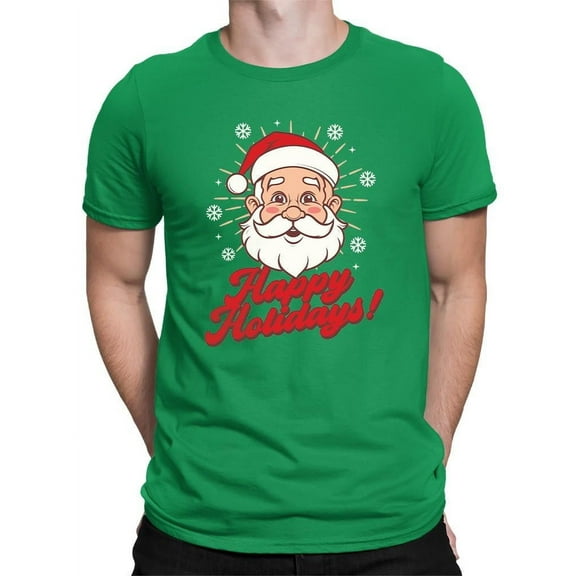 Happy Holidays Santa - Festive T-shirt Men's