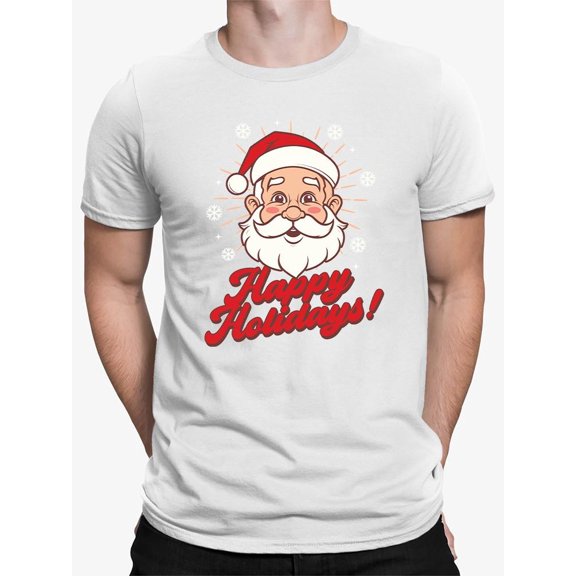 Happy Holidays Santa - Festive T-shirt Men's
