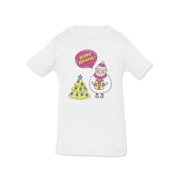 Happy Holidays Sheep! T-Shirt Infant -Image by Shutterstock, 18 Months