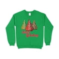 thumbnail image 1 of Happy Holidays Tree Shirt, Cute Christmas Sweatshirt, Womens Christmas Shirt, Red Raglan shirt for women, Christmas shirt for women, 1 of 11