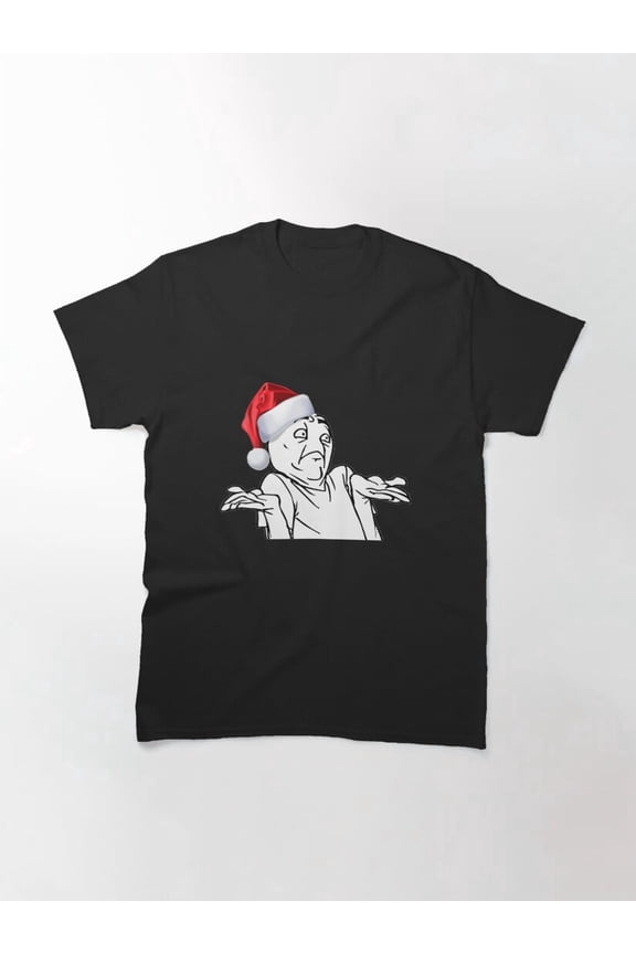 Happy Holidays Troll Face Funny Festive Humor Design Unisex T-Shirt up to Size 5XL