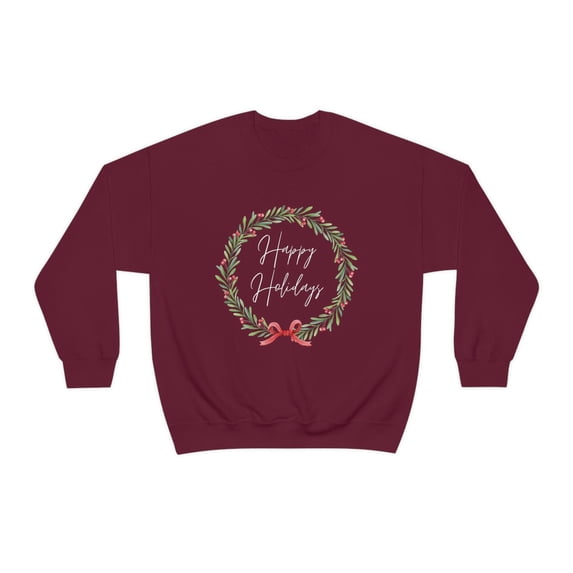 Happy Holidays Unisex Crewneck Sweatshirt
