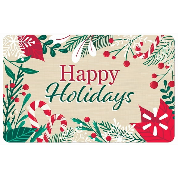 Happy Holidays Walmart eGift Card