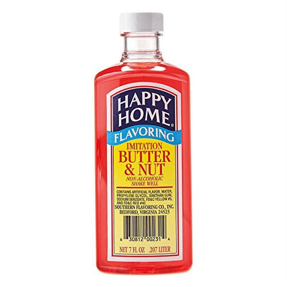 Happy Home Imitation Clear Butter Flavoring, Non-Alcoholic, Certified  Kosher, 7 oz.