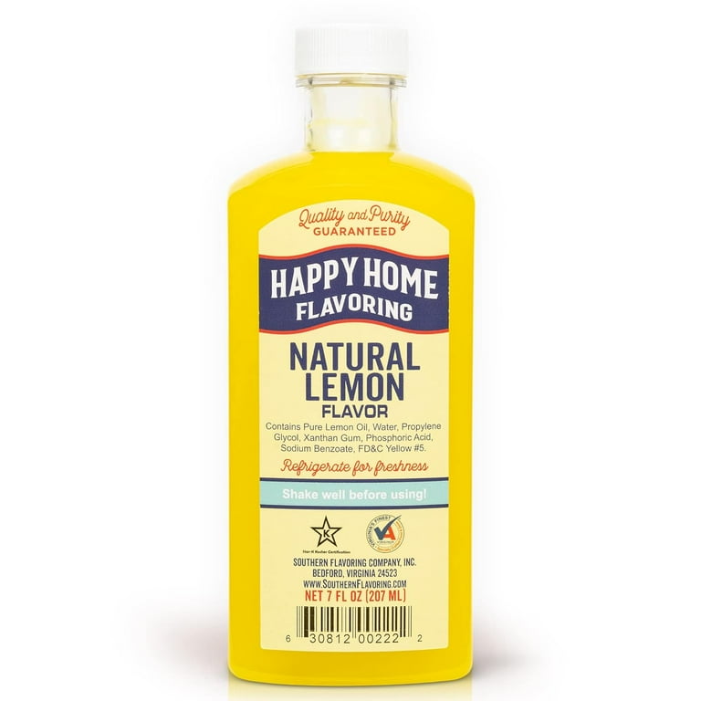 [専用出品]lemon Happy Home Lemon Flavor Baking Extract, Kosher, 7 Ounce, Pure