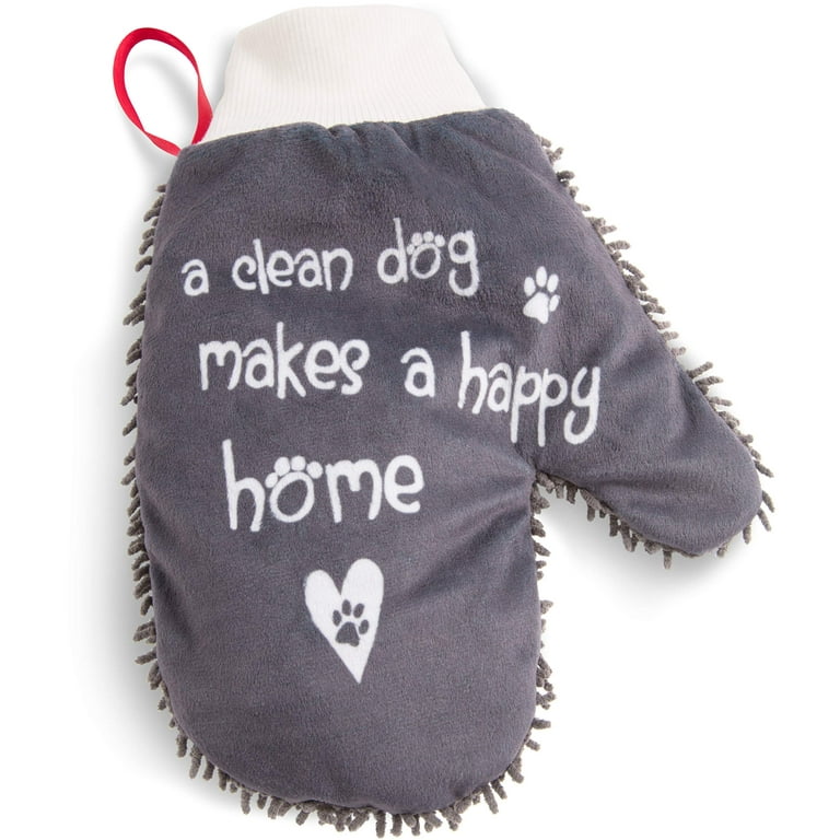Pavilion Gift Company Paw Microfiber Dog Cleaning Mitt Walmart