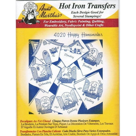 Aunt Martha's 18"x24" Sheet Heat Transfer Paper for Multicolor, #4020