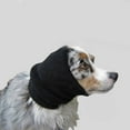 thumbnail image 1 of Happy Hoodie The Original Dog & Cat Calming Band for Anxiety Relief, Noise Protection, Grooming, Thunder, Fireworks, Small Black, Since 2008, 1 of 6