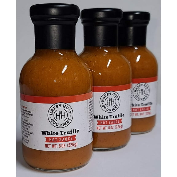 Happy Host Gourmet White Truffle Hot Sauce-3 Pack