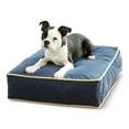 thumbnail image 1 of Happy Hounds Buster Rectangle Pillow Style Dog Bed, Denim, Extra Small (24 x 18 in.), 1 of 8