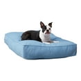 thumbnail image 1 of Happy Hounds Casey Indoor/Outdoor Pillow Style Dog Bed, Denim, Medium (42 x 30 in.), 1 of 8