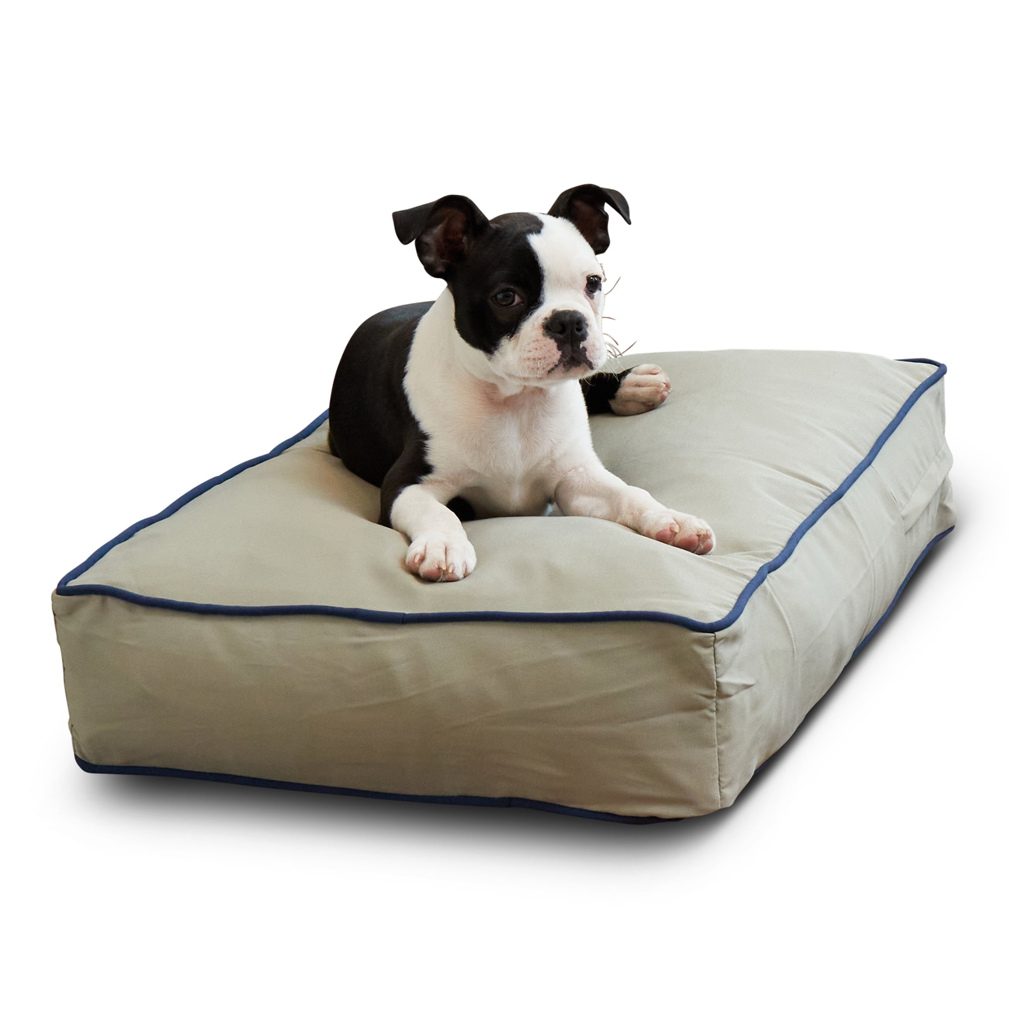 Happy Hounds Casey Indoor/Outdoor Pillow Style Dog Bed, Greystone, Extra Small (24 x 18 in.)