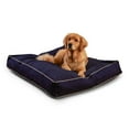 thumbnail image 1 of Happy Hounds Casey Indoor/Outdoor Pillow Style Dog Bed, Navy, Large (48 x 36 in.), 1 of 9
