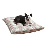 Happy Hounds Charlie Holiday Plaid Pillow Dog Bed, Medium
