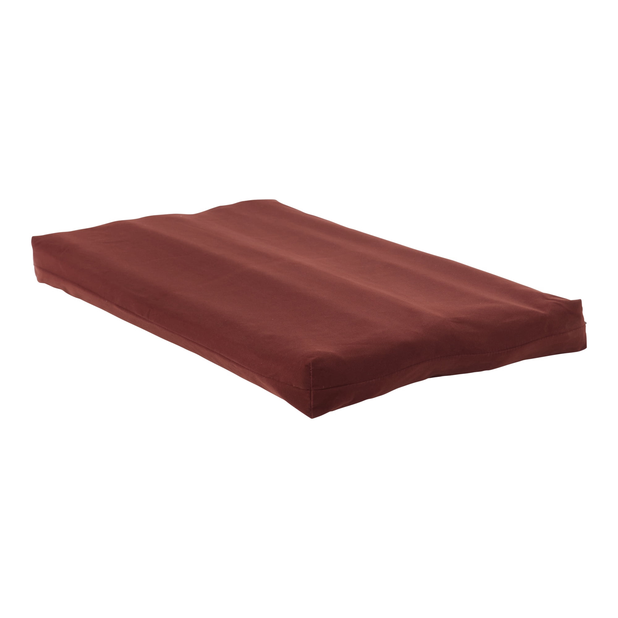 Happy Hounds Cooper Deluxe Reversible Crate Pad, Burgundy, Small (30" x 19")