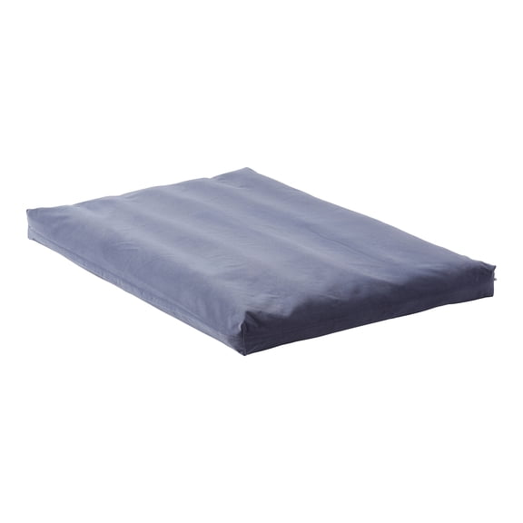 Happy Hounds Cooper Deluxe Reversible Crate Pad, Denim, Small (30" x 19")